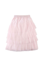 Load image into Gallery viewer, Gingersnaps Midi Skirt With Electric Pleated Tulle