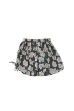 Load image into Gallery viewer, Gingersnaps Orchid Print Bubble Skirt With Side Ruching
