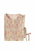 Load image into Gallery viewer, Gingersnaps Daisy Print Blouse With Ties On Both Side