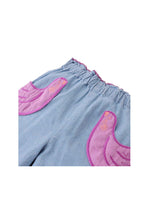 Load image into Gallery viewer, Gingersnaps Soft Washed Denim Pants with Bird Patch Pockets