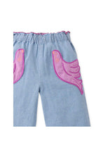 Load image into Gallery viewer, Gingersnaps Soft Washed Denim Pants with Bird Patch Pockets