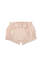 Load image into Gallery viewer, Gingersnaps Gold Stripey Bloomers with Bow