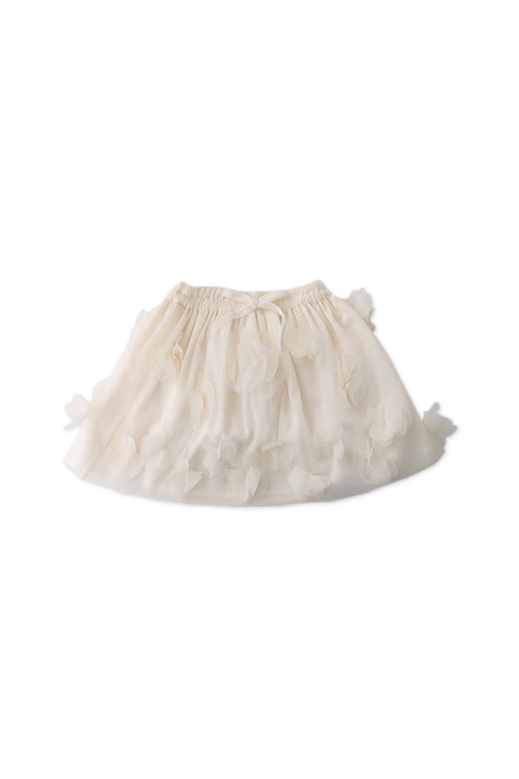 Gingersnaps Tulle Skirt with Flower Applique