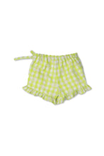 Load image into Gallery viewer, Gingersnaps Floral Gingham Ruffles Skorts