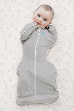 Load image into Gallery viewer, Love To Dream Swaddle Up Stage 1 1.0 Tog Stretch Cotton Grey