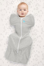 Load image into Gallery viewer, Love To Dream Swaddle Up Stage 1 1.0 Tog Stretch Cotton Grey