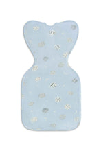 Load image into Gallery viewer, Love To Dream Swaddle Up Stage 1 0.2 Tog Viscose From Bamboo Little Dreamer Light Blue