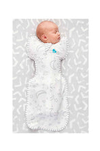 Load image into Gallery viewer, Love To Dream Swaddle Up Stage 1 1.0 Tog Viscose From Bamboo Stars & Moon Cream