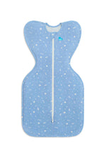Load image into Gallery viewer, Love To Dream Swaddle Up Stage 1 1.0 Tog Viscose From Bamboo Time And Space Marle Blue