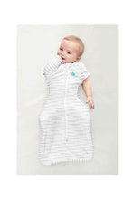 Load image into Gallery viewer, Love To Dream Swaddle Up Transition Bag Stage 2 1.0 Tog Stretch Cotton Dreamer White