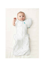 Load image into Gallery viewer, Love To Dream Swaddle Up Transition Bag Stage 2 1.0 Tog Stretch Cotton Dreamer White
