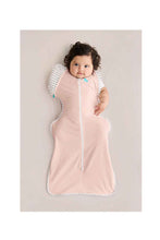 Load image into Gallery viewer, Love To Dream Swaddle Up Transition Bag Stage 2 0.2 Tog Stretch Cotton Light Pink