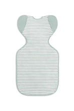 Load image into Gallery viewer, Love To Dream Swaddle Up Transition Bag Stage 2 0.2 Tog Stretch Cotton Stripe Olive