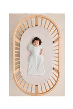 Load image into Gallery viewer, Love To Dream Swaddle Up Transition Bag Stage 2 0.2 Tog Stretch Cotton Stripe Olive