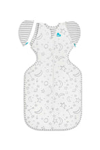 Load image into Gallery viewer, Love To Dream Swaddle Up Transition Bag Stage 2 1.0 Tog Viscose from Bamboo Stars & Moons Cream