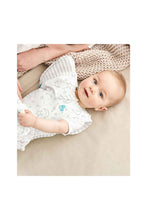 Load image into Gallery viewer, Love To Dream Swaddle Up Transition Bag Stage 2 1.0 Tog Viscose from Bamboo Stars & Moons Cream