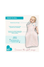 Load image into Gallery viewer, Love To Dream Swaddle Up Transition Bag Stage 2 1.0 Tog Viscose from Bamboo Stars & Moons Cream