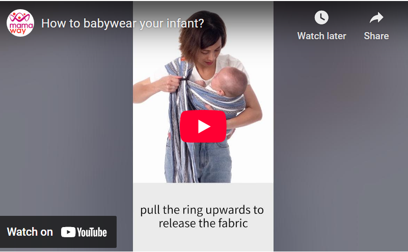 How to babywear your infant?