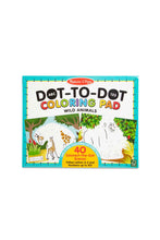 Load image into Gallery viewer, Melissa & Doug Dot-To-Dot Colouring Pad Wild Animal