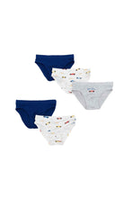 Load image into Gallery viewer, Not Too Big Tiny Racer Bamboo Brief - 5 Packs