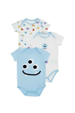 Load image into Gallery viewer, Not Too Big Monster Bamboo Short Sleeves Bodysuits - 3 Packs