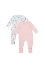 Load image into Gallery viewer, Not Too Big Kitten Bamboo Sleepsuit - 2 Packs