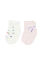 Load image into Gallery viewer, Not Too Big Princess Bamboo Sock-2 Packs