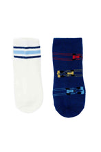 Load image into Gallery viewer, Not Too Big Tiny Racer Bamboo Sock-2 Packs