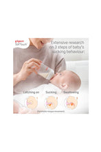 Load image into Gallery viewer, Pigoen Wideneck PPSU Bottle 240ml with Softouch Teat - 2 Pack