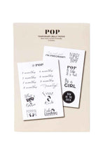 Load image into Gallery viewer, Pop Neutral Temporary Belly Tattoo