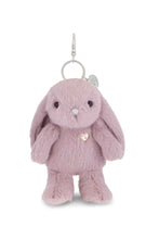Load image into Gallery viewer, Snuggle Bunnies - Penelope The Bunny Keyring - Periwinkle