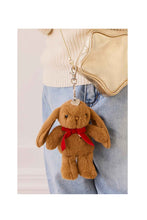 Load image into Gallery viewer, Snuggle Bunnies - Penelope The Bunny Keyring - Toffee