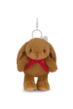 Load image into Gallery viewer, Snuggle Bunnies - Penelope The Bunny Keyring - Toffee