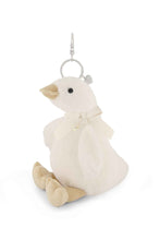 Load image into Gallery viewer, Snuggle Bunnies - Rosie The Duck Keyring - Neck Bow