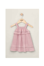 Load image into Gallery viewer, Mamas & Papas Pink Lace Trim Dress