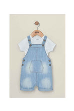 Load image into Gallery viewer, Mamas & Papas Denim Dungaree Set 2 Pack
