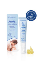Load image into Gallery viewer, Supermama Lab Lanolin Nipple & Lip Balm 15g