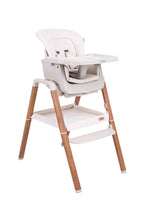 Load image into Gallery viewer, Tutti Bambini Nova Highchair Scandinavian Walnut Ecru