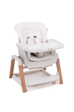 Load image into Gallery viewer, Tutti Bambini Nova Highchair Scandinavian Walnut Ecru