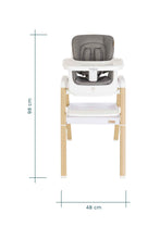 Load image into Gallery viewer, Tutti Bambini Nova Highchair Scandinavian Walnut Ecru