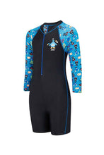 Load image into Gallery viewer, Zoggs All In One Long Sleeve Pixel Monster