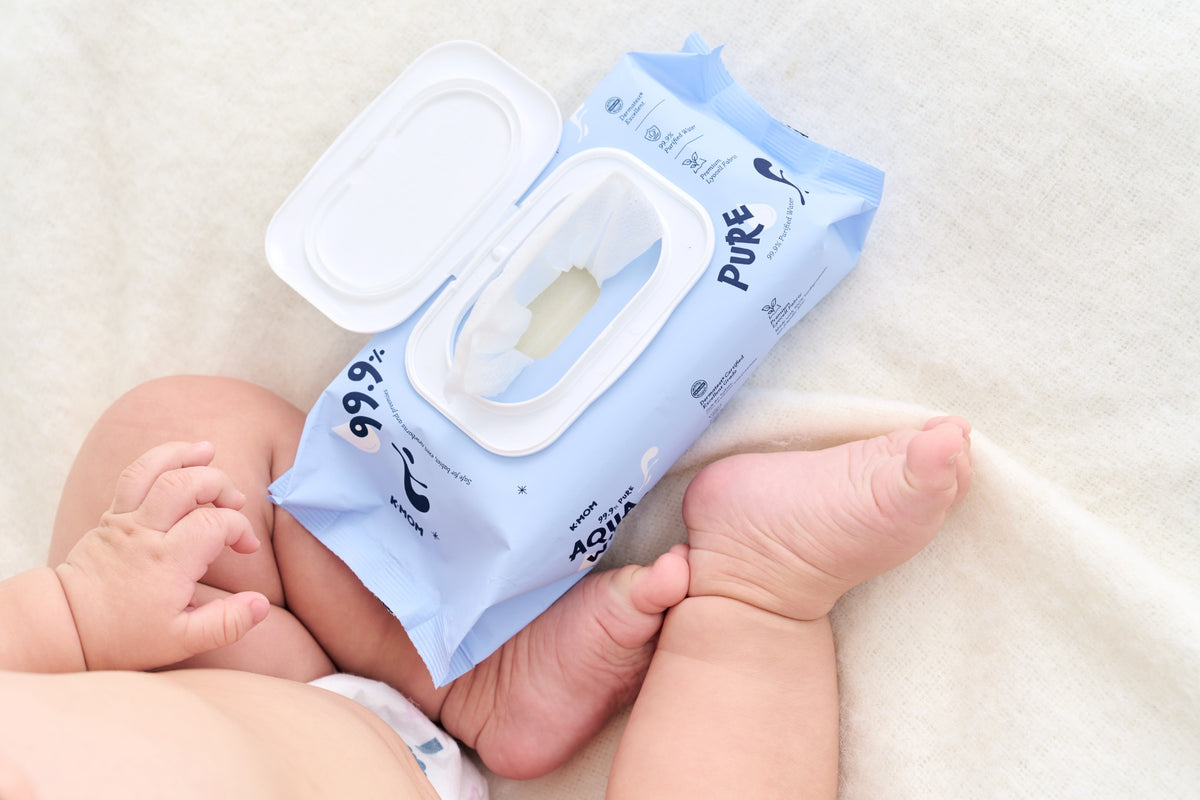 99.9% pure water for your baby’s softest moments.