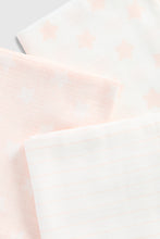 Load image into Gallery viewer, Mothercare Pink Muslins - 6 Pack