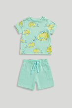 Load image into Gallery viewer, Mothercare Fish T-Shirt and Shorts Set