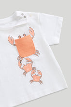 Load image into Gallery viewer, Mothercare Lobster T-Shirt and Shorts Set