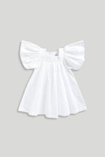 Load image into Gallery viewer, Mothercare Blue Broderie Dress