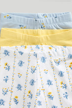 Load image into Gallery viewer, Mothercare Floral Leggings - 3 Pack