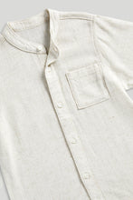 Load image into Gallery viewer, Mothercare Linen Blend Grandad Shirt