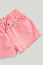 Load image into Gallery viewer, Mothercare Apricot Paper Bag Shorts