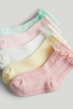 Load image into Gallery viewer, Mothercare 5 Pack Frilly Baby Socks